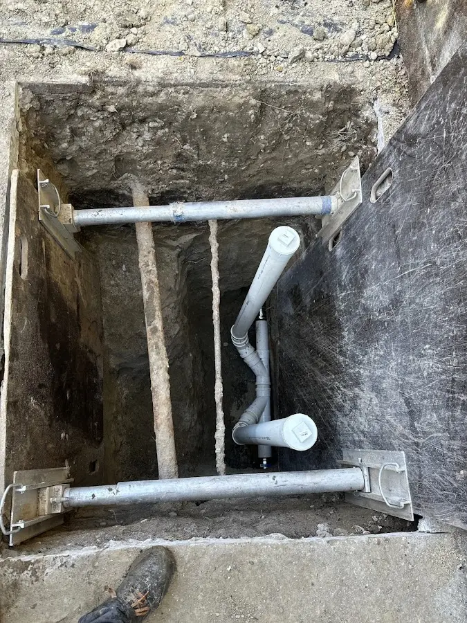 Experienced plumber completing Drain Cleaning work in Granite Quarry